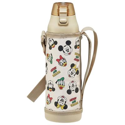 Skater Sports Bottle Direct Drinking Water Bottle 990ml with Bottle Cover Disney Mickey Friends Cooking & KSDC10S-A