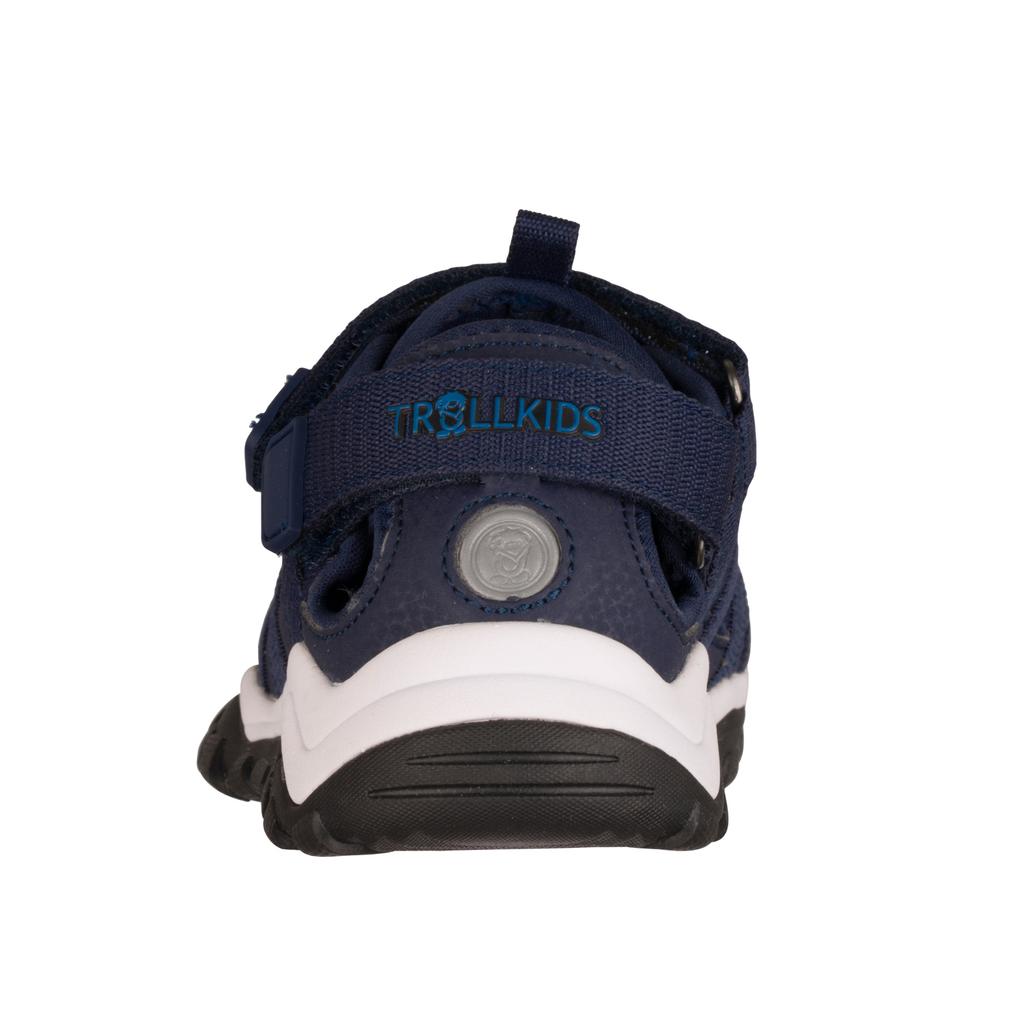 Children's Sports Sandals for Boy/girl Trollkids Kids Kristiansand Sandal XT Navy/medium Blue (665-117)