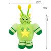 Regretevator Gnarpy Green Sleepy Cat Plush Doll Cute Game Merch Soft Stuffed Animal Toy Green 1pcs