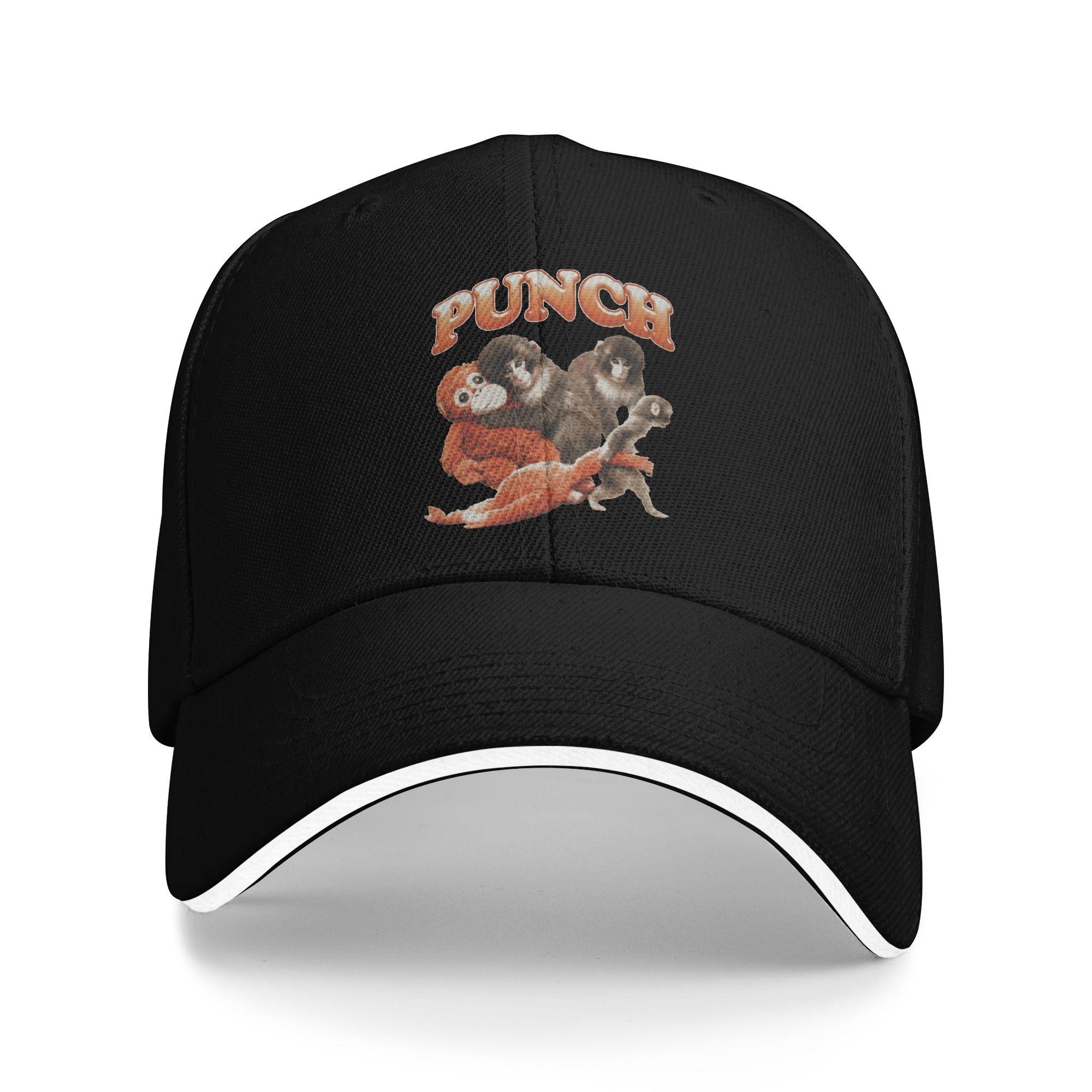 

Unisexs WoUnisexs Cute Punch Baby Monkey Outdoor Hat Sun Cap Casual Baseball Cap Sports Sunshade One Size