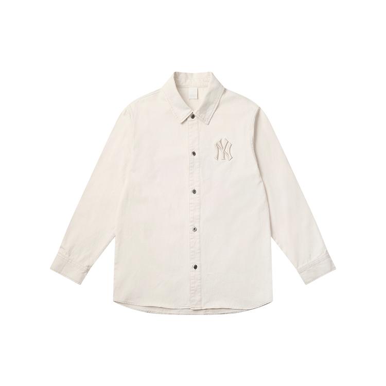 New MLB New York Yankees Shirt Unisex Ivory White 31WSN2111-50I