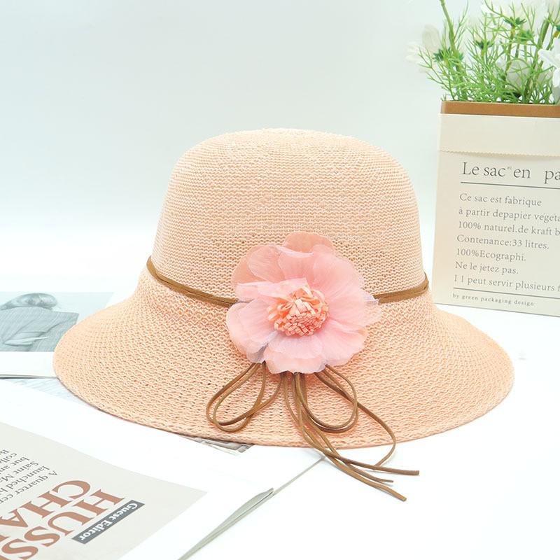 Women's Summer Wide Brim Straw Sun Hat for Beach & Vacation