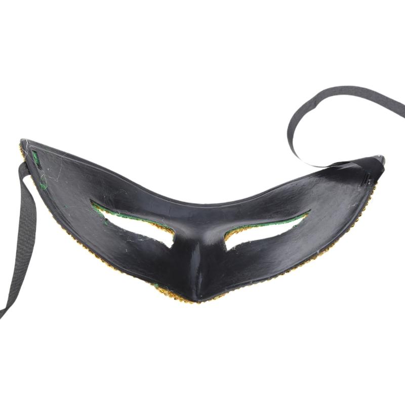 Male Half Face Mask Men Masquerade Mask Vintage-Venetian Mask Lightweight Party Mask for Costume Carnival Theme Parties