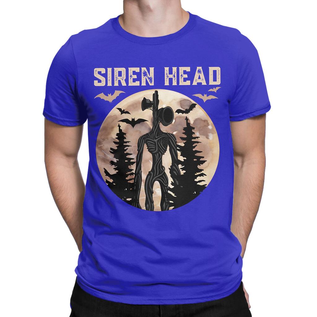 Siren Head Halloween Funny 100 Cotton Tshirt Siren Head Tops Tees For Unisex