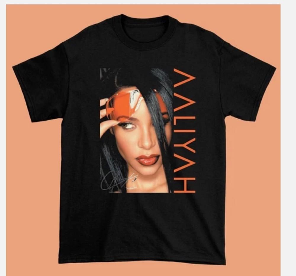 Aaliyah Music Singer Shirt Unisex Cotton All Size Unisex T-Shirt M
