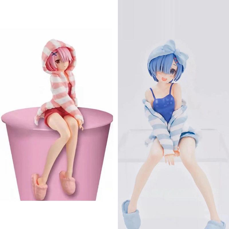 Re Zero Starting Life in Another World Rem Ram Anime Action Figure Toys Regalo
