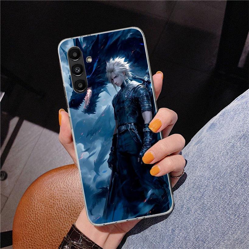 Final Fantasy FF VII Phone Case For Samsung Galaxy A17 A16 A15 A14 A13 A57 A56 A55 A54 A53 A37 A36 A35 A34 A33 A26 A25 A24 A23 G