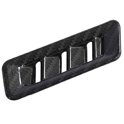 Car Abs Carbon Fiber Dashboard Front Upper A Pillar Small Air Conditioner Vent Outlet Decoration Cover For Cadillac Xt5