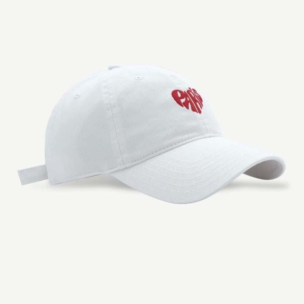 Korean Style Letter Embroidery Baseball Cap Sunscreen Unisex Sunshade Casquette  All Seasons