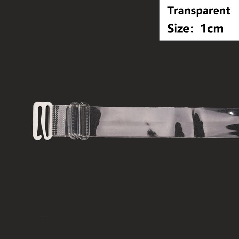 2pcs Transparent Invisible Bra Straps Detachable Adjustable Silicone Shoulder Strap Women Belt Intimates Accessories
