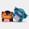 Niche Cute Pig Ears Splicing Knitted Hat Men's and Women's Trend Contrasting Color Sticker Wool Thermal Hat