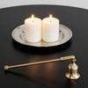 Candle Snuffer Small Bell-Shaped Home Decor Candle Wick Flame Extinguisher for Bathroom Restaurant Living Room Spa Room Bedside