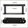 Toilet Paper Holder Wall Mount Bathroom Tissue Roll Holder Stainless Steel Toilet Paper Dispenser Home Use