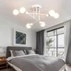 Nu Feng Creative 6-Head Gold Ceiling Light