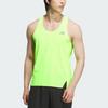 Adidas Running Tank Top Unisex Bright Lemon/Dark Silver Gray JZ2152-