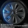 4PCS For TESLA Model 3 Highland 2024 Vehicle Full Coverage Wheel Cover Cap 18 Inches Hubcaps Automobile Replacement Accessories