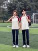Light Blue Short-Sleeve School Uniform Set for Middle/Junior/High School Students