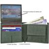Men Casual Genuine Leather RFID Wallet - Regular Size  (6 Card Slots) Men Wallet