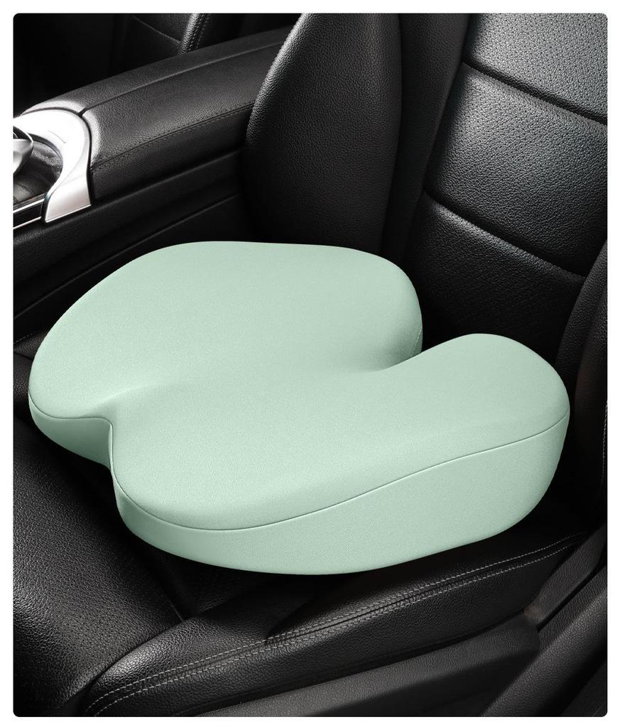 Universal Memory Foam Seat Cushion for All Seasons - Ergonomic Height-Enhancing and Hip-Support Design