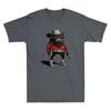 Heren- en Dames-T-shirts Cowboy Mopshond Grappige Westerse Outfit Rode Mopshond Met Pistool Meme Nieuwigheid
