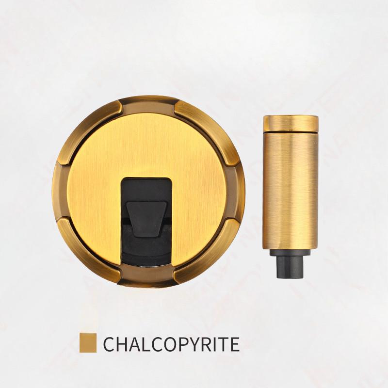 Adjustable Windproof Zinc Alloy Door Stopper Non-punch Magnetic Door Holder Heavy Duty Mechanical Door Stop