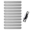 Klebendes Metallblech für Magnete Wiederverwendbar 10 Stück Magnetische Adsorption Stahlblech Selbstklebend Patch-Streifen für Wissenschaft Basteln