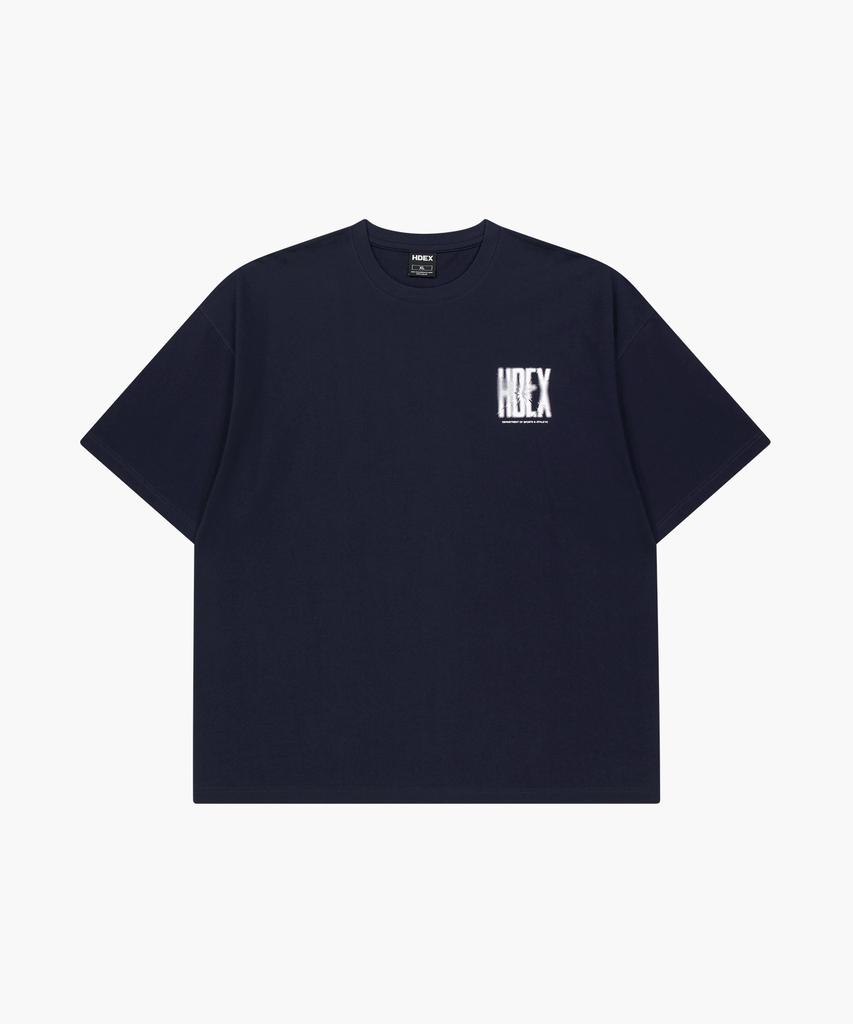 HDEX Crack Printed Short Sleeve (Navy)
