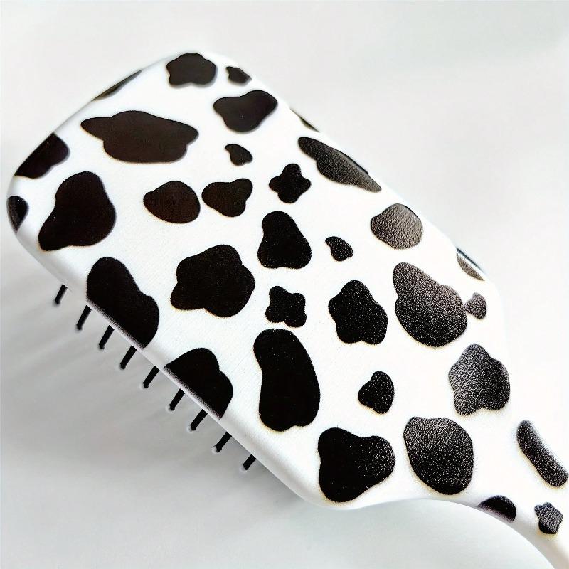 Small Size Comb! Animal Pattern Cow Print Leopard Print Zebra Print Snake Print Fashionable Hair Styling Smooth Hair Air Cushion Comb
