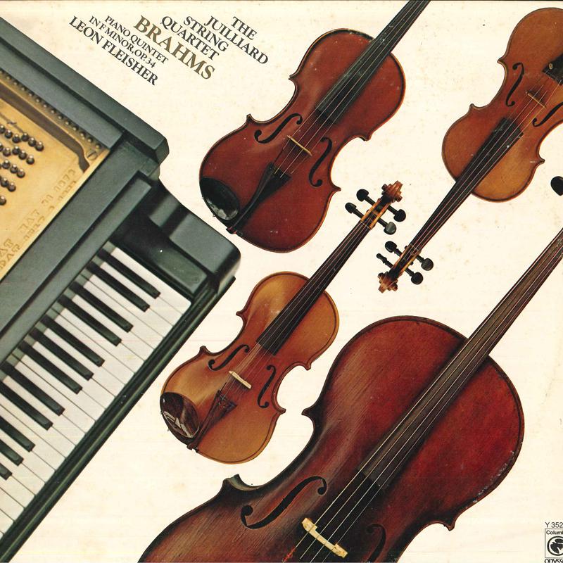 

LP Record JUILLIARD STRING QUARTET, LEON FLEI - Brahms Piano Quintet In F Minor, Op Y35211 Columbia, Odyss 1978 US Classical Used