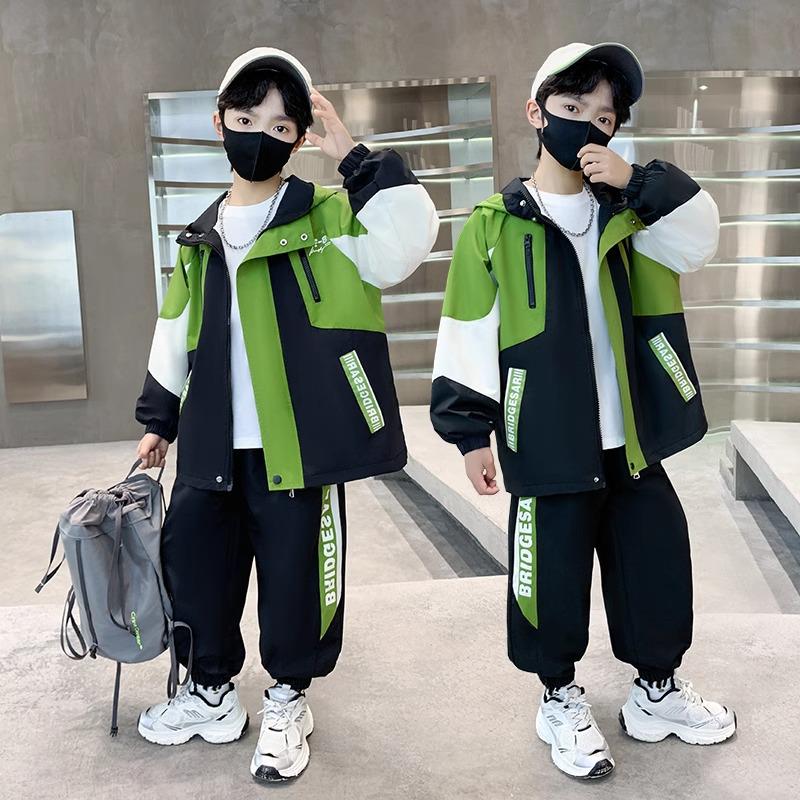 Boys' Trendy Cool Set - 2025 Spring and Autumn Sportswear for Big Kids