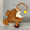 Toy Monkfish Plush Stuffed Animal Doll With Soft Material Kids Gift Decoration