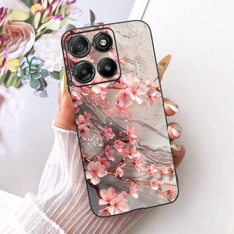For Moto G57 Power 5G Case Cover Fashion Butterfly Cute Cool Painted Soft Phone Casing For Motorola Moto G57 Power 5G Bumper