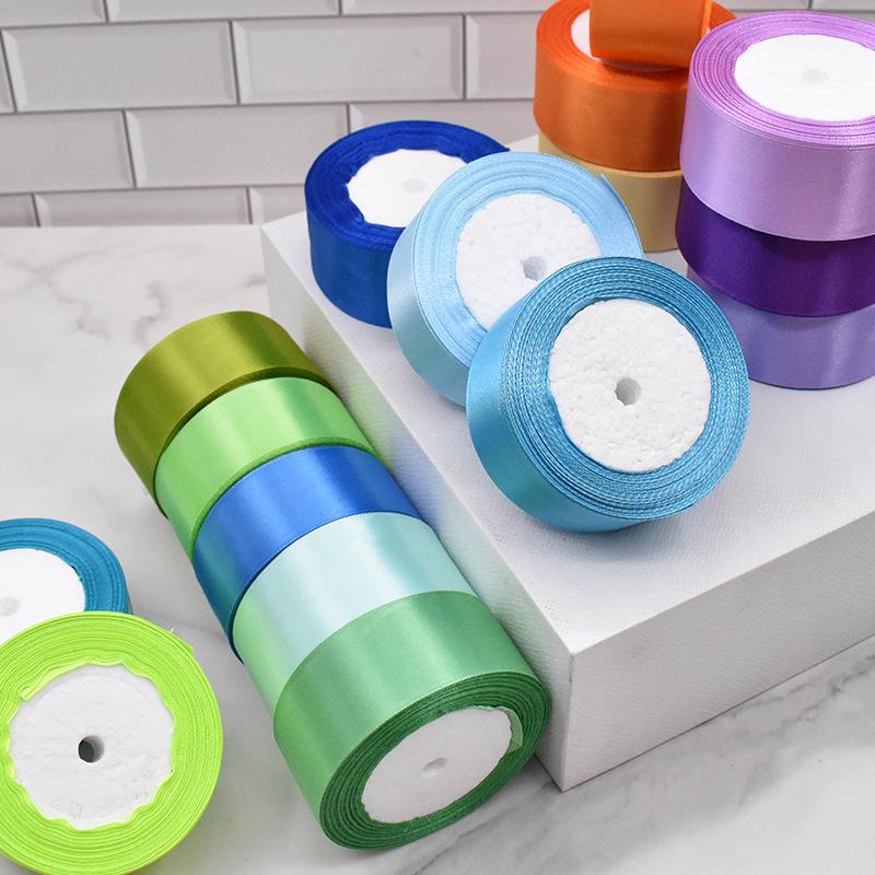 4cm Satinband-Rose DIY-Set: Handgefertigte Blume, Spielzeug für die Früherziehung, Backdekoration, Gewebtes Band