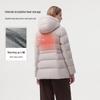 Tanboer Women's Short Hooded Goose Down Jacket 520396A