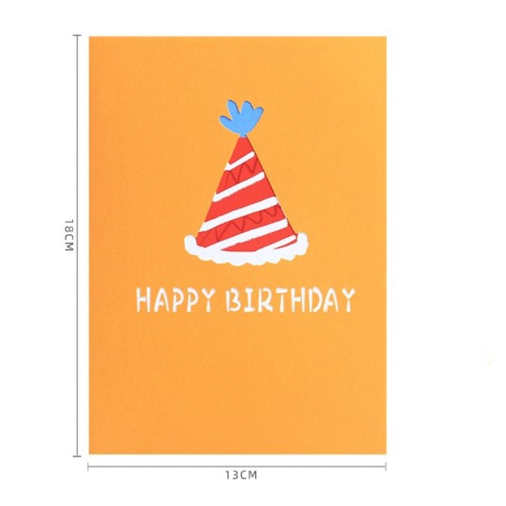 3D Katze Lustige Geburtstagskarten Papier Tierkarten Heiße Feierkarte Freund