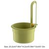 Faucet Hanging Strainer Snap Button Vegetables Washing Basket Multifunctional Faucet Hanging Filter Basket for Fruit Vegetable