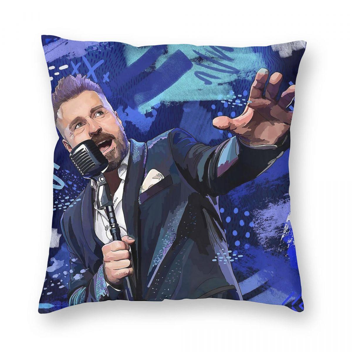 

Альфи Бо Мюзикл Театр Квадратная наволочка Полиэстер Лен Бархат Креативный Декор на молнии Чехол для подушки на сиденье дивана 12x12Inch