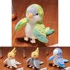 Plush Parrot Hand Puppet Toy Soft Fabric Doll For Ventriloquism Fun Activities