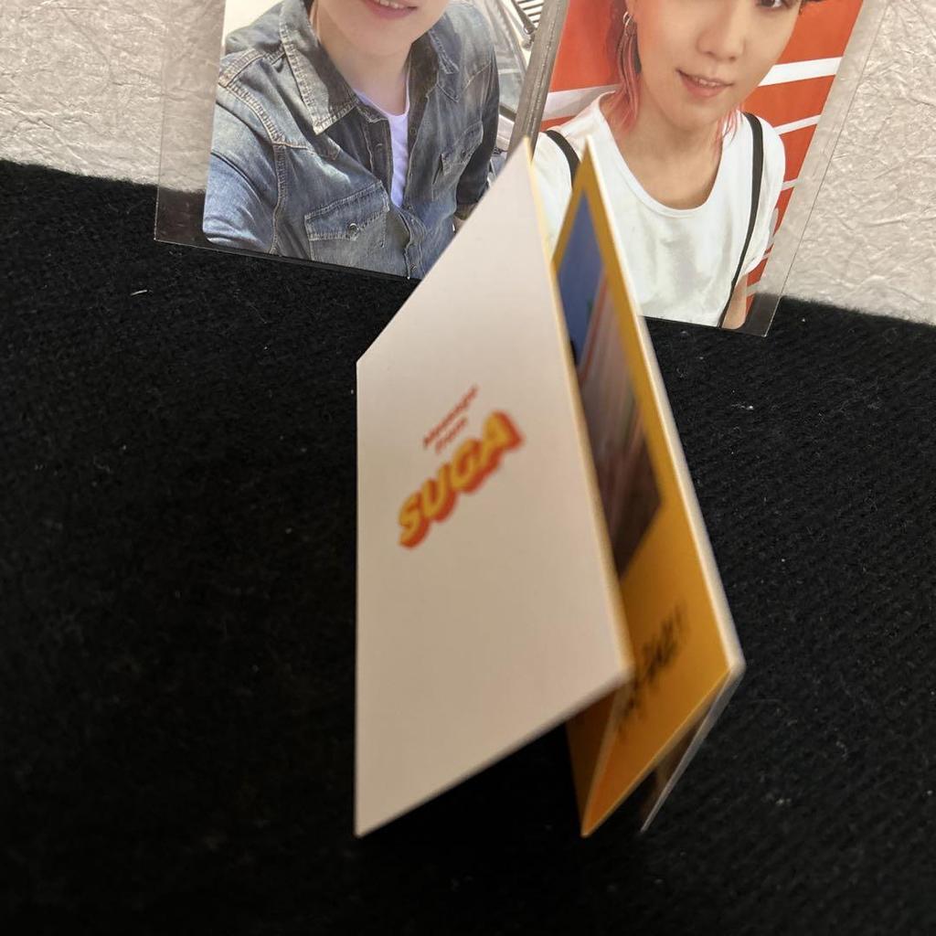 [USED] BTS Yoongi Butter Bonus Trading Card JPFC Lucky Drop Weverse