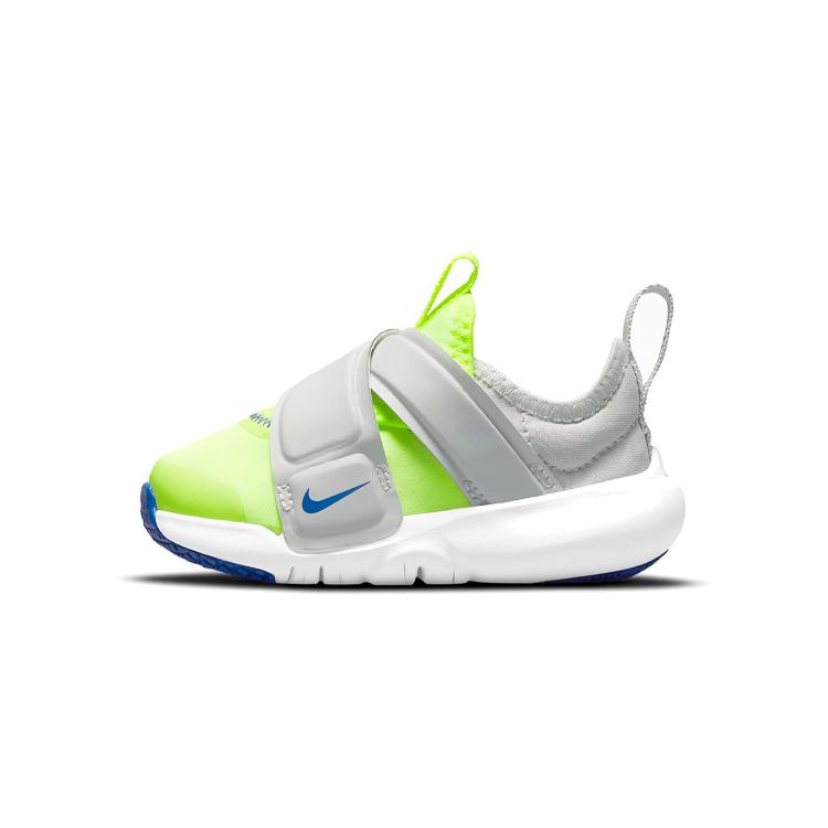 

Nike Flex Advance Slip Resistant Cushioning Abrasion Resistant Low top Toddler Shoes Gray Green Blue Infant And Toddler CZ0188-700 27