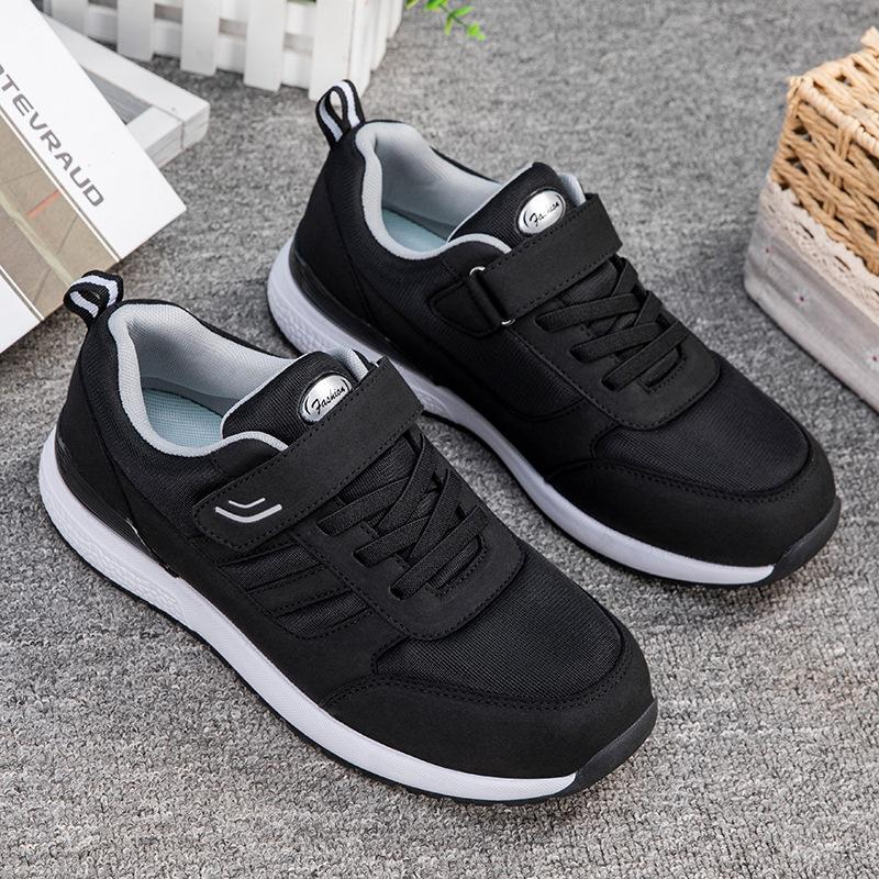 

Elderly shoes female mother shoes foot strength middle-aged and elderly walking shoes autumn and winter widening Velcro soft sole lightweight dad sho 35