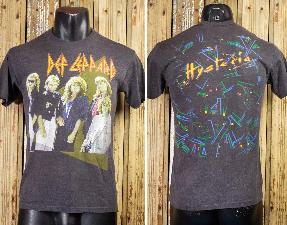 Vintage Def Leppard Hysteria Concert T Shirt 1987 XXL