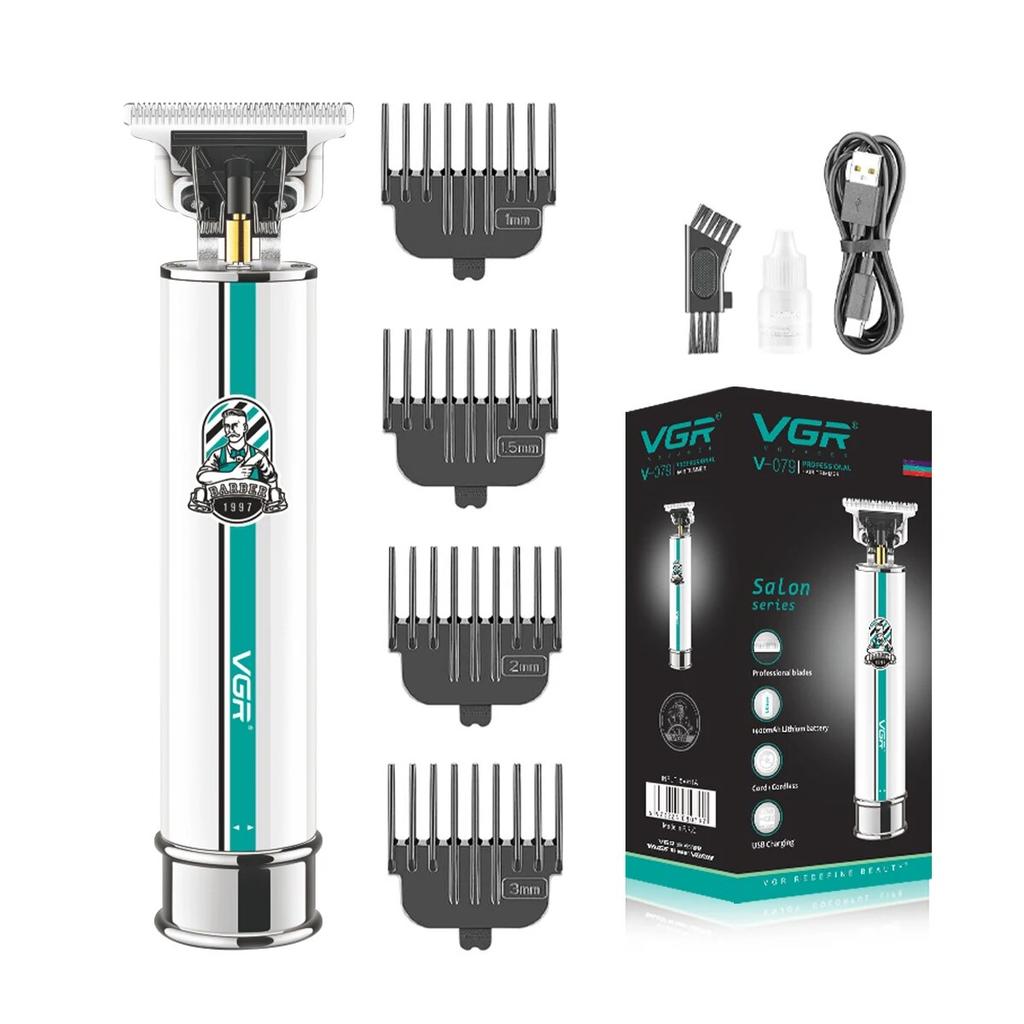 Precise Barber Pro Switch USB C Hair Cut Trimmer Salon R Shaped Blade Shaving Machine for Zero Gap