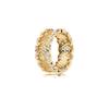 Shine Honeycomb Lace Ring Women's Gold Golden 52