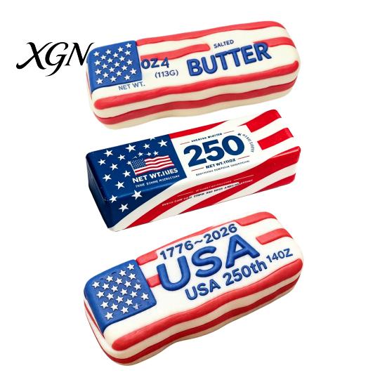 USA 250th Sensory Toy Anniversary Squeeze Stress Relief Patriotic America Gadget Fidget Pinch Party