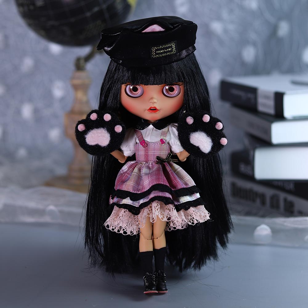 ICY DBS Blyth Doll 1/6 BJD Joint Body Tan Skin Matte Face 30cm On Sale Special Price Toy Gift Anime Girl SD