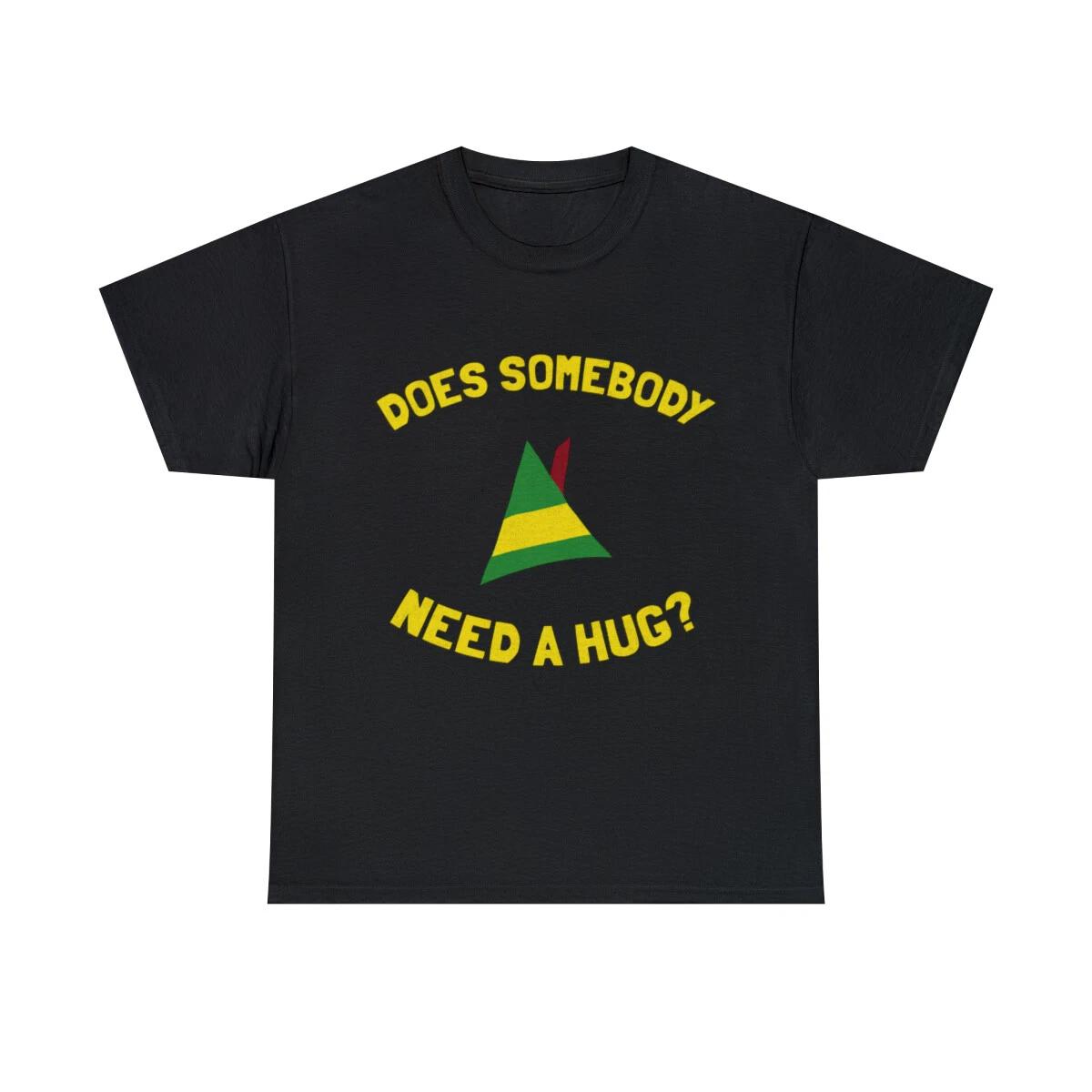 Somebody Need A Hug Retro Graphic Tee Shirt, S-5XL S
