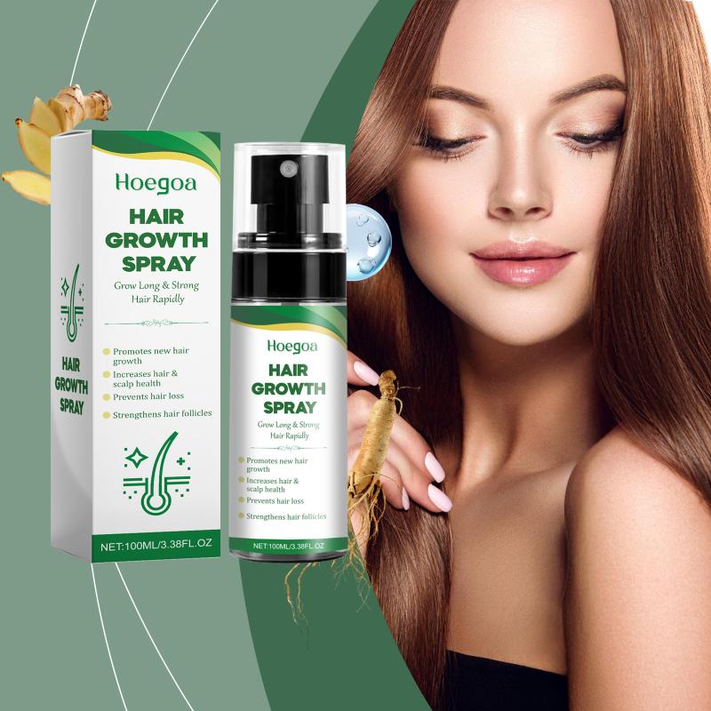 Hair Growth Spray Prevent Hair Loss Anti Baldness Massage Scalp Treatment Nourish Strengthen Hair Thicken Fast Regrowth Liquid