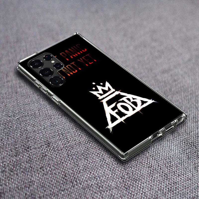 

Rock Band FOB Cool Phone Case For Samsung Galaxy S24 S23 S21 S20 FE S22 S26 Ultra S25 Edge S10 Plus Cover Clear TPU Capa Shell C Samsung S20 Ultra