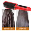 Clip On Flat Iron Comb Attachment Hair Straightening Nimble Comb Grip Comb  Barber